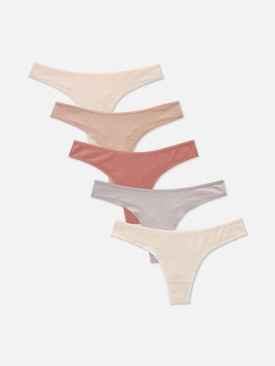 5pk Essential Thongs