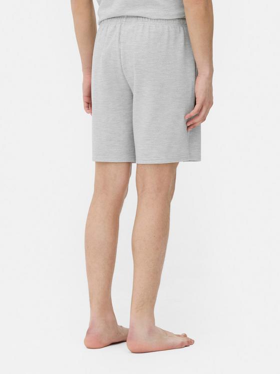 Textured Drawstring Shorts