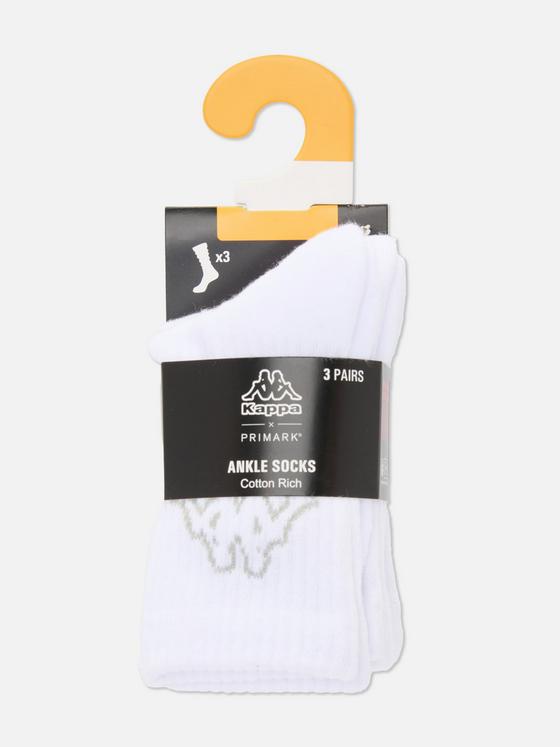 3pk Kappa x Primark Ankle Socks