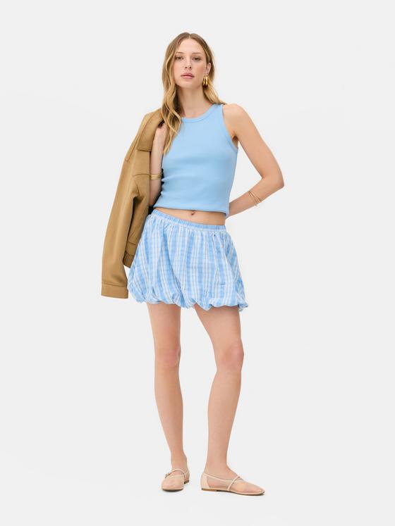 Rita Ora Ribbed Racer Vest