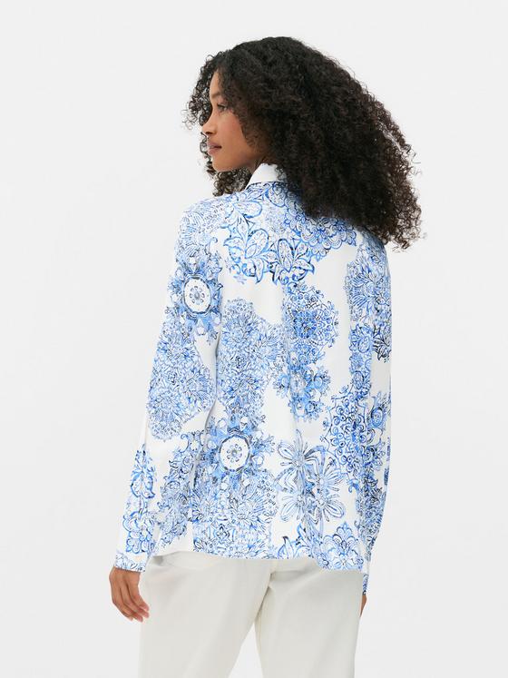 Long Sleeve Satin Shirt