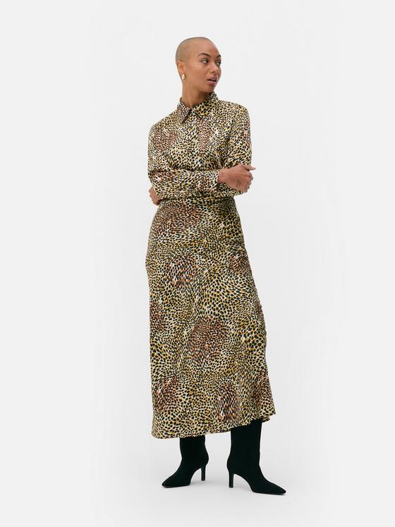 Long Sleeve Satin Shirt