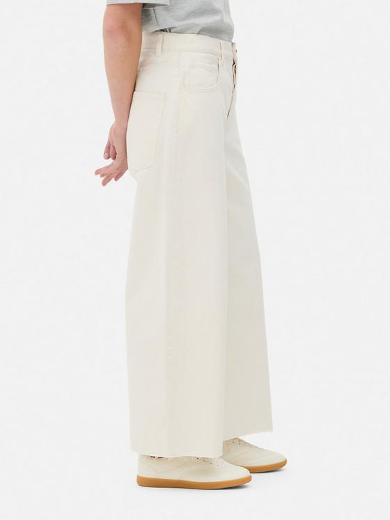 The Edit Cropped Straight Leg Denim Jeans