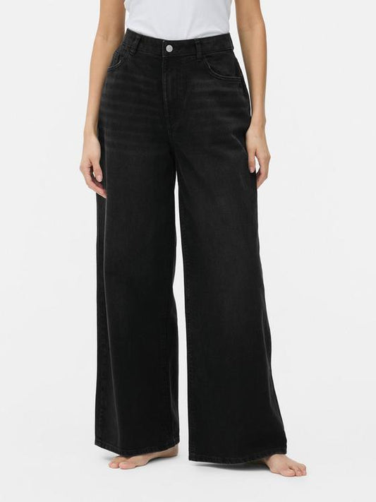 Paula Echevarría Wide Leg Denim Jeans