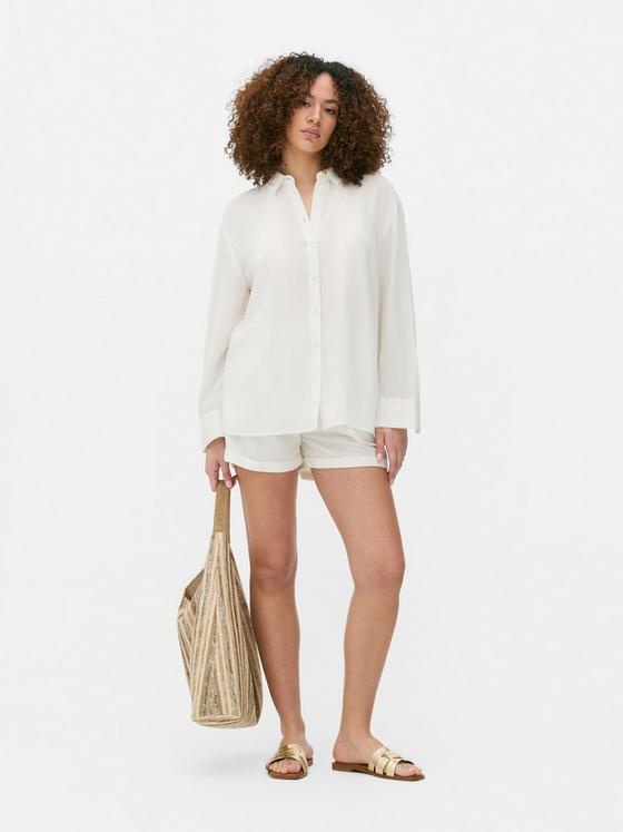 Cotton Blend Shirt