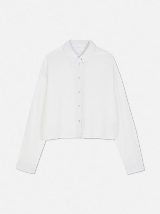 Cropped Long Sleeve Shirt