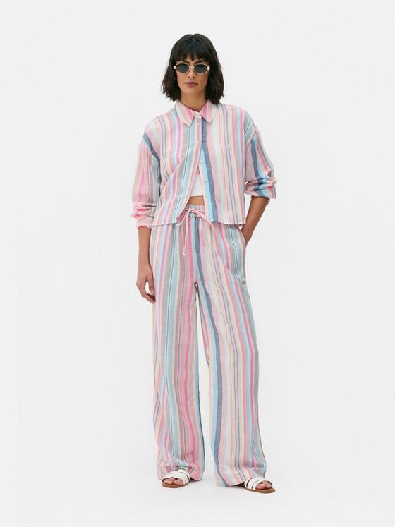 Cropped Long Sleeve Shirt