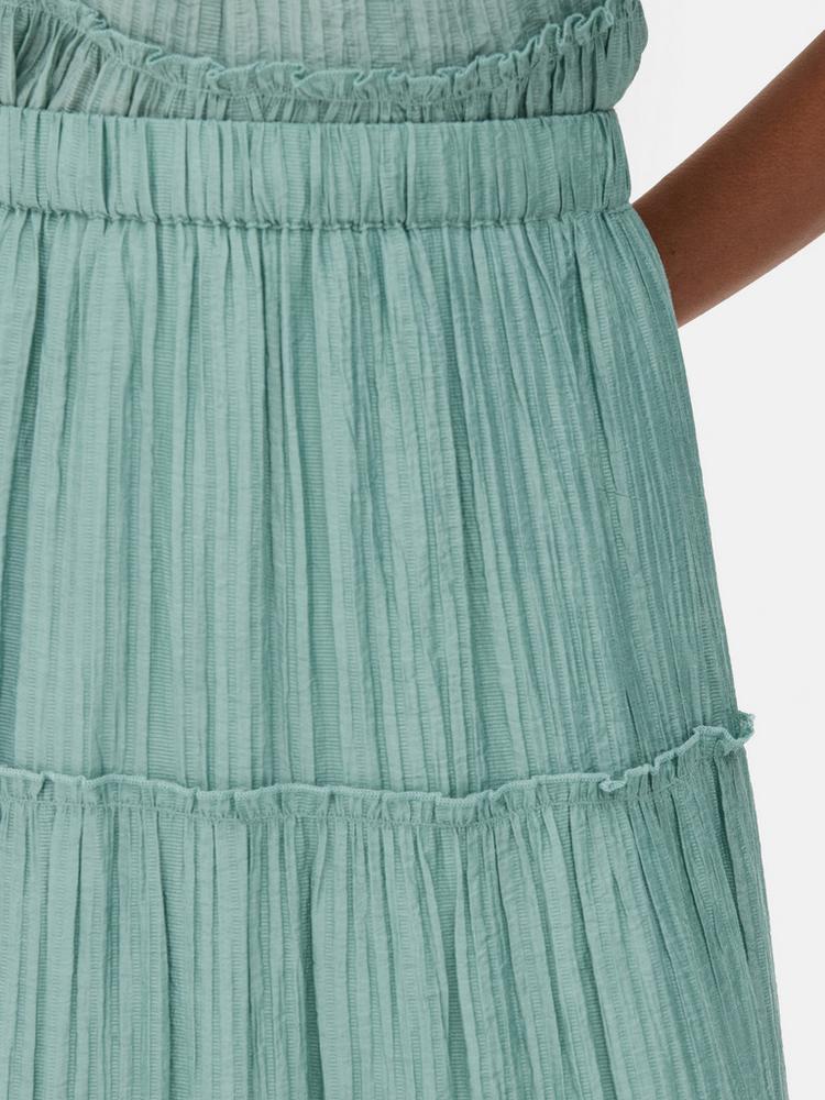 Tiered Maxi Skirt
