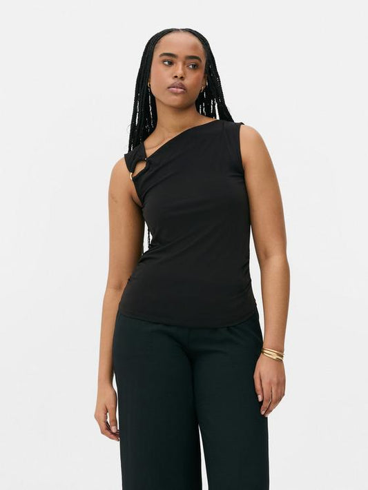 Asymmetric Draped Top