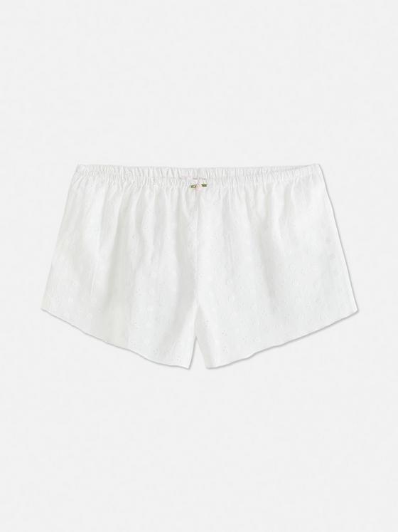 Broderie Pyjama Shorts