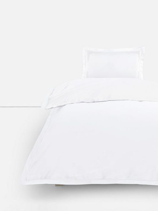 The Edit 500 Thread Count Embroidered Single Duvet Cover Set