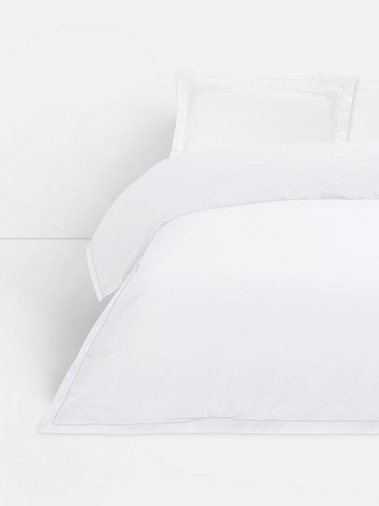 The Edit 500 Thread Count Embroidered Double Duvet Cover Set