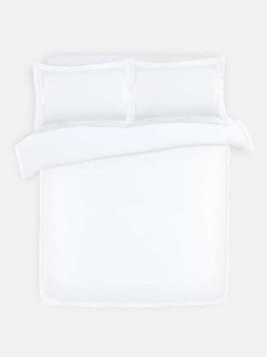 The Edit 500 Thread Count Embroidered King Duvet Cover Set