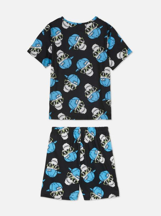 Cool Skull Short Pyjamas