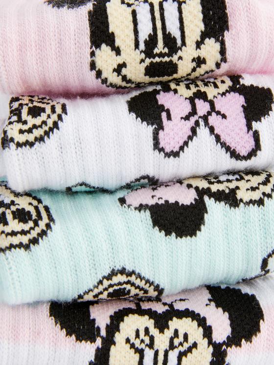 4pk Disney’s Minnie Mouse Crew Socks
