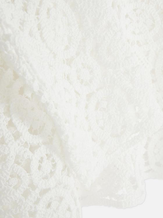 Crochet Long Sleeve Top