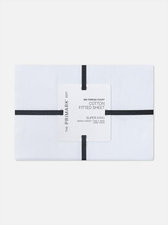 The Edit Super King 500 Thread Count Fitted Sheet