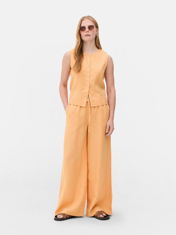 The Edit Linen Trousers