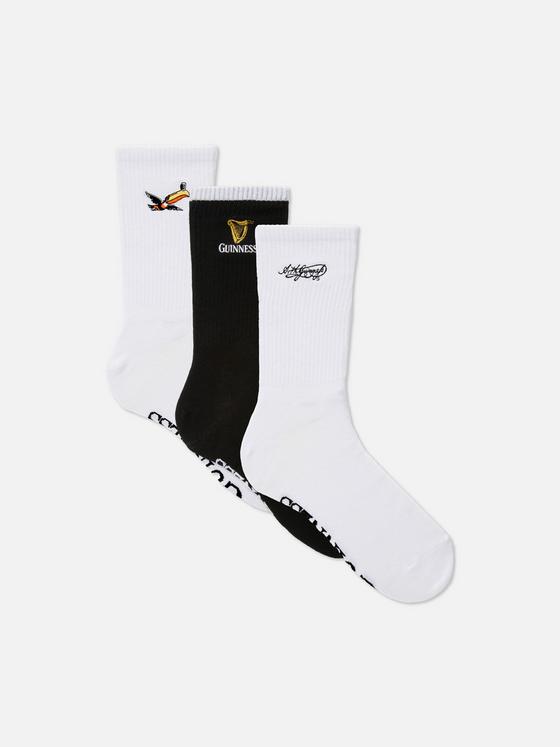 3pk Guinness Crew Socks