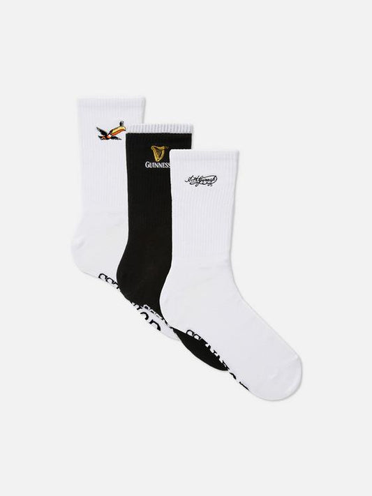 3pk Guinness Crew Socks