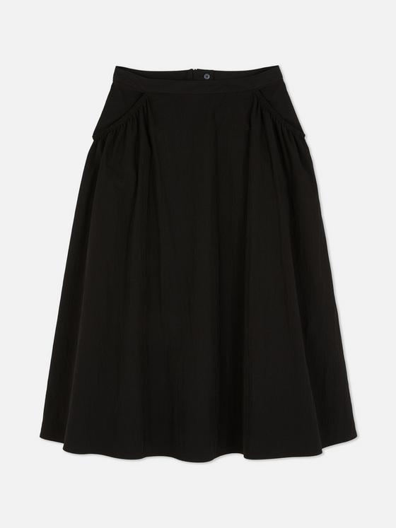 Co-ord Side Circle Midi Skirt