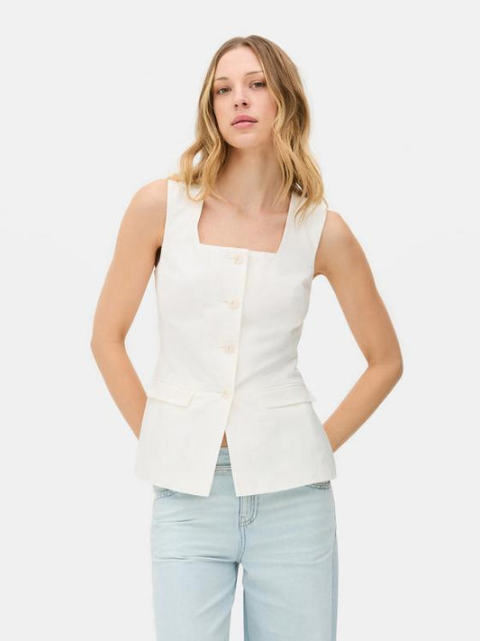 Rita Ora Longline Waistcoat