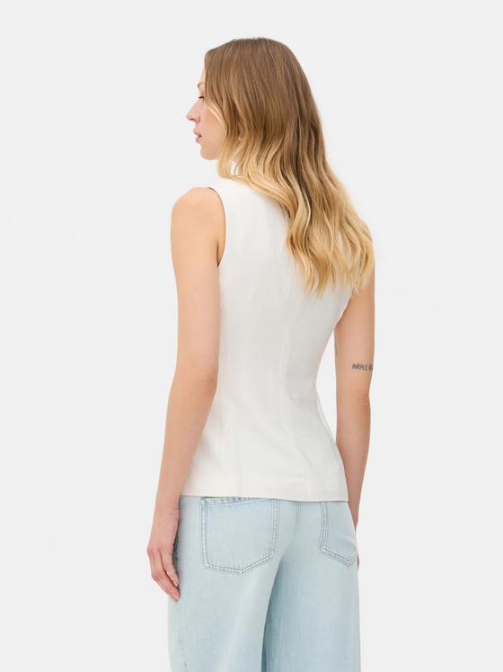 Rita Ora Longline Waistcoat