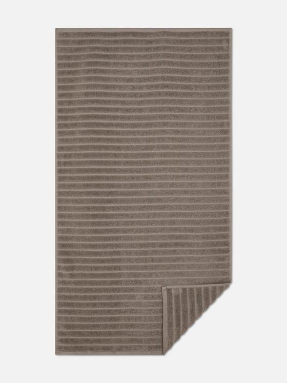 Ribbed Bath Towel