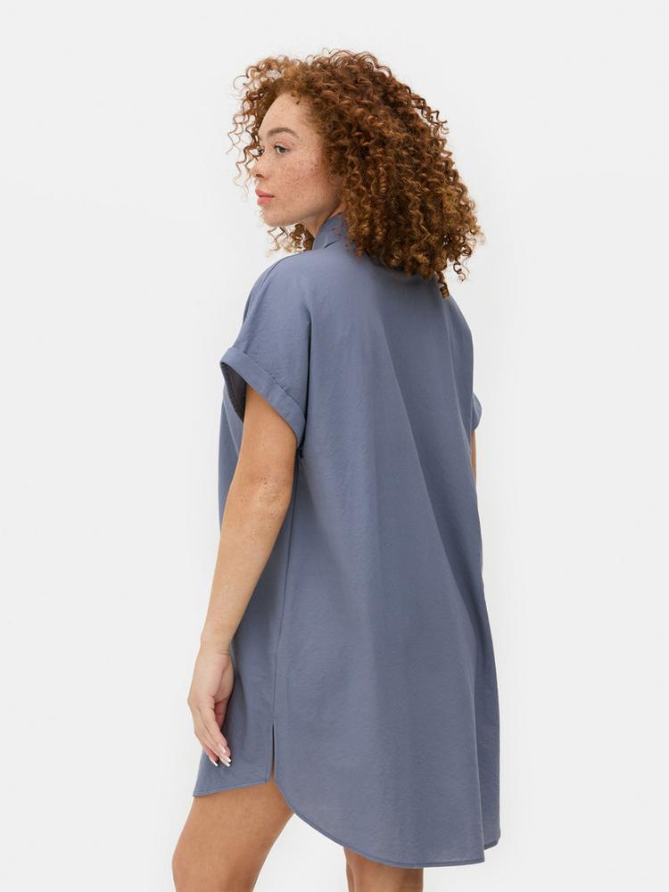 Mini Shirt Dress