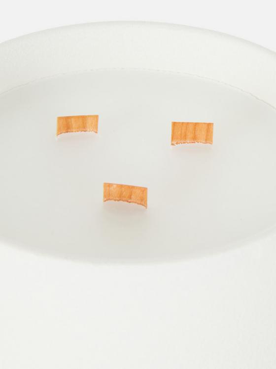 Three Wick Scented Candle In Ceramic Jar