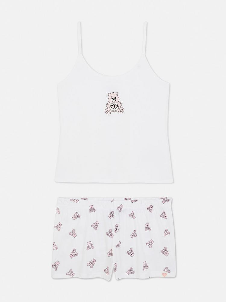 Care Bears Sleeveless Shorty Pyjamas Set