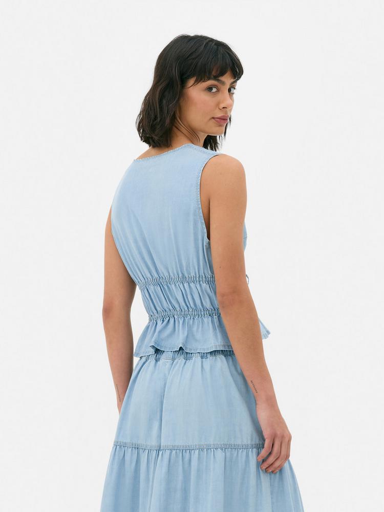 Tie-Front Top