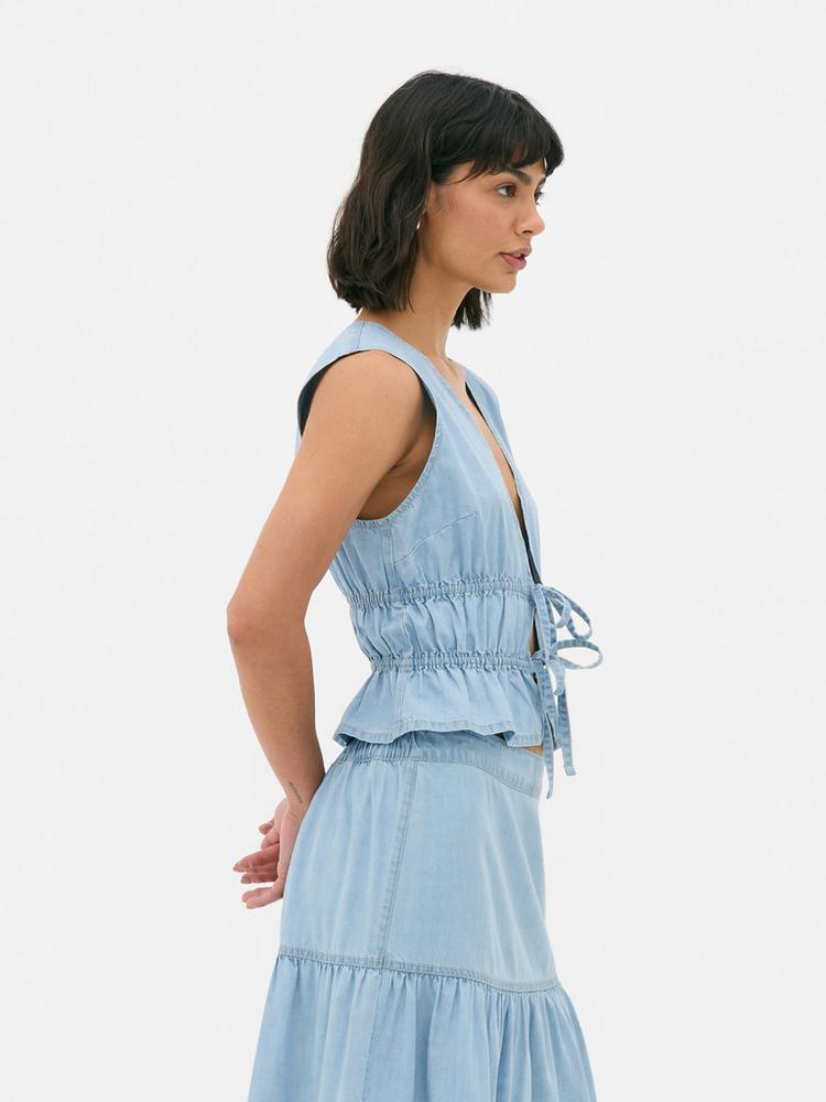 Tie-Front Top