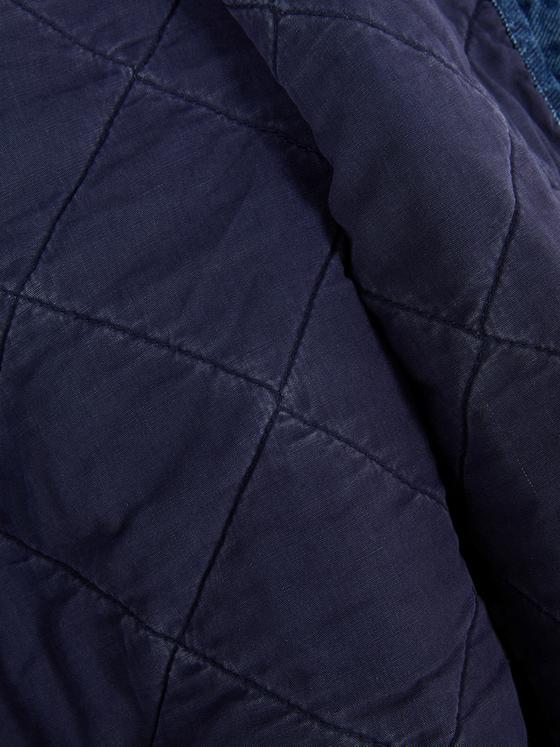 Denim Quilted Gilet