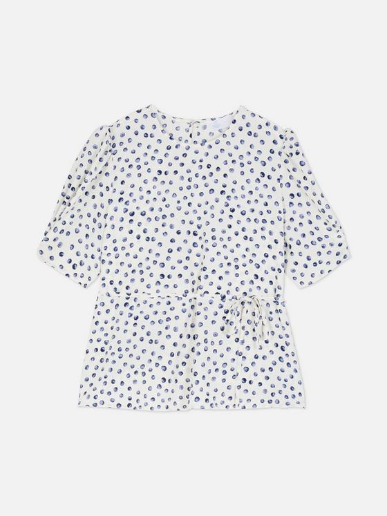 Floral Short Sleeve Blouse