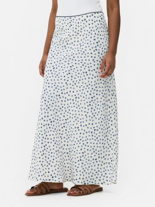 Floral Printed Maxi Skirt