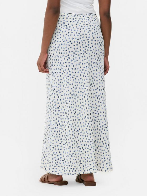 Floral Printed Maxi Skirt