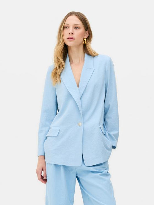 Rita Ora Single-Breasted Blazer