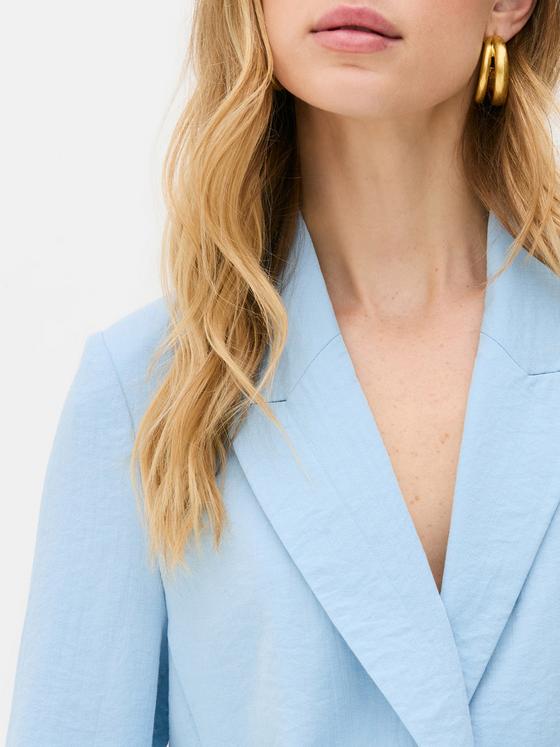 Rita Ora Single-Breasted Blazer