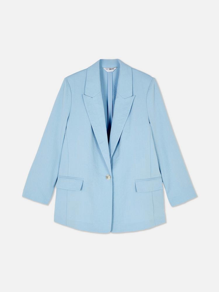 Rita Ora Single-Breasted Blazer