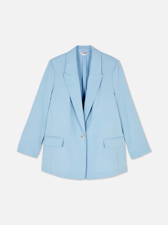Rita Ora Single-Breasted Blazer