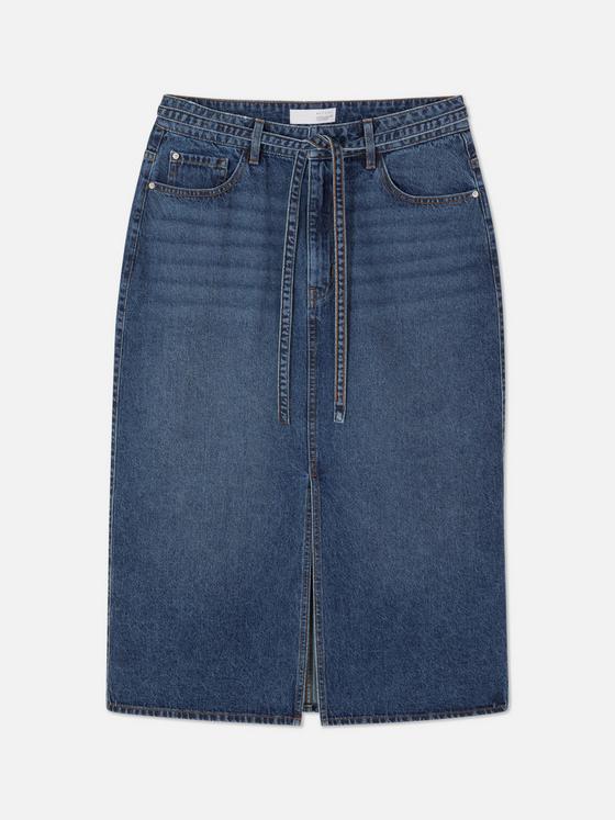Denim Maxi Skirt