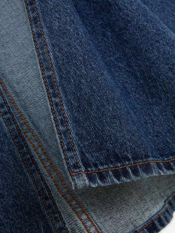 Denim Maxi Skirt