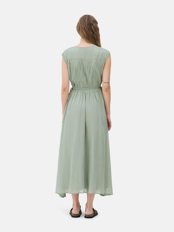 The Edit Tie Front Midi Dress