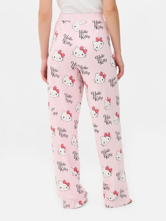 Hello Kitty Wide Leg Pyjama Bottoms