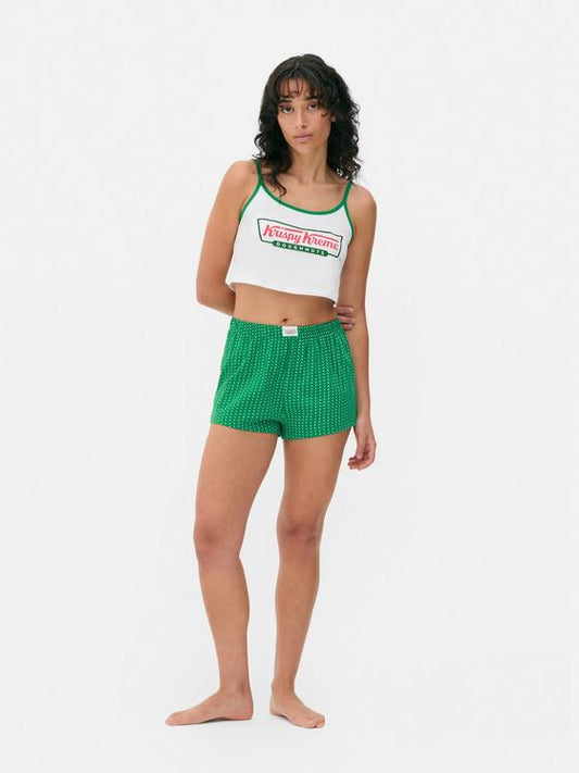 Krispy Kreme Cropped Cami Pyjamas