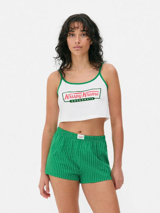 Krispy Kreme Cropped Cami Pyjamas