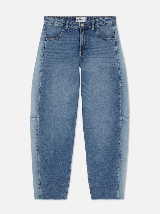 Rita Ora Barrel Jeans