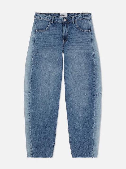 Rita Ora Barrel Jeans