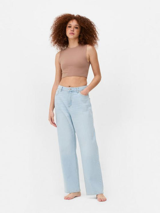 Straight Leg Denim Jeans | Short & Long